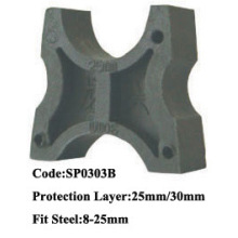 Plastic Spacer for Steel Sp0303b